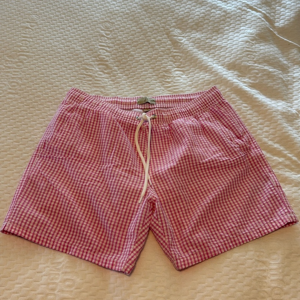 J. Crew swim trunks